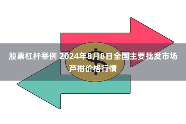 股票杠杆举例 2024年8月8日全国主要批发市场芦柑价格行情