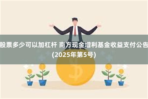 股票多少可以加杠杆 南方现金增利基金收益支付公告(2025年第5号)