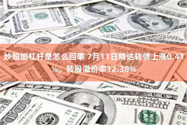 炒股加杠杆是怎么回事 7月11日精达转债上涨0.41%，转股溢价率12.38%